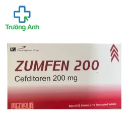 Zumfen 200mg Medisun - Thuốc điều trị nhiễm khuẩn hiệu quả
