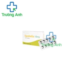 Lipotatin 10mg Mebiphar - Thuốc điều trị tăng cholesterol