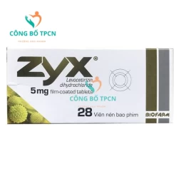 Zyx, film-coated tablets - Thuốc điều trị viêm mũi dị ứng hiệu quả